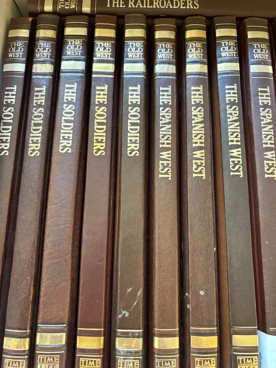 Time Life The Old West Series Leatherette Hardcover YOU CHOOSE Volume B3G1