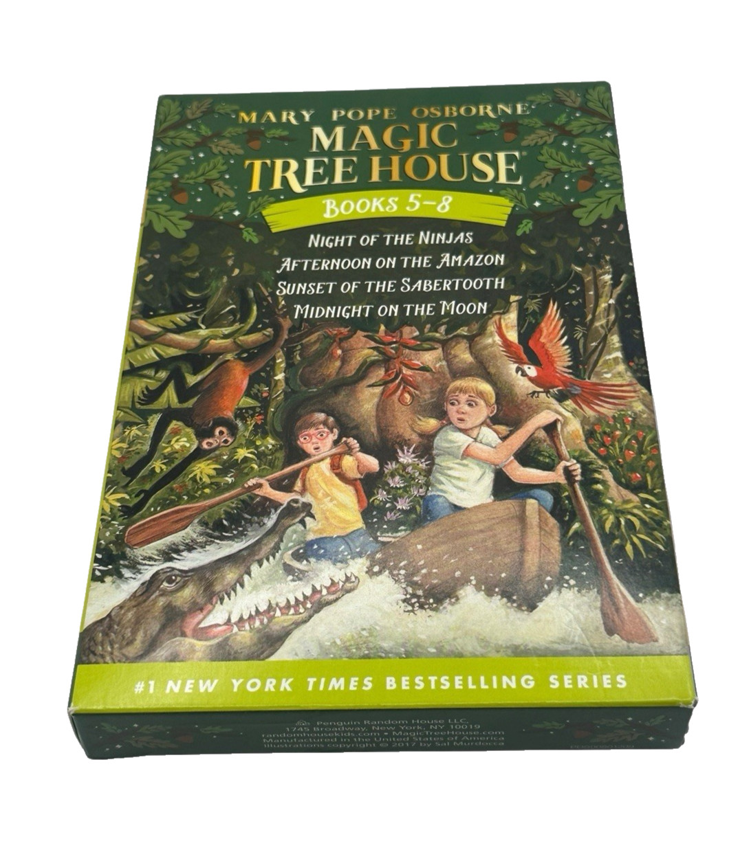 Magic Tree House Books 5-8 Boxed Set by Mary Pope Osborne: Used