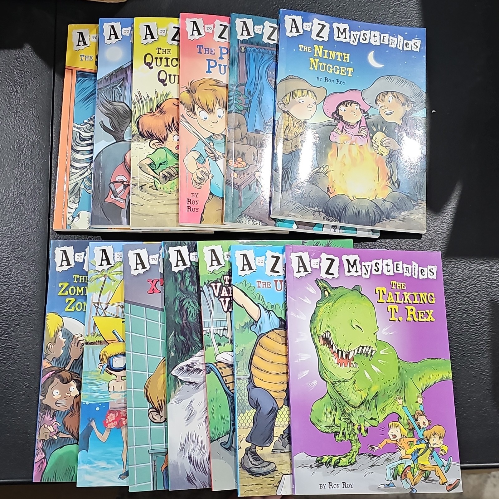 A to Z Mysteries Ron Roy Paperback Illustrated Book Lot (Assorted Titles)