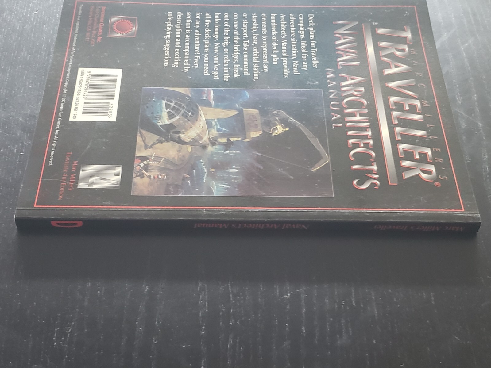 Marc Miller’s Traveller NAVAL ARCHITECT’S MANUAL 4th Edition Softcover