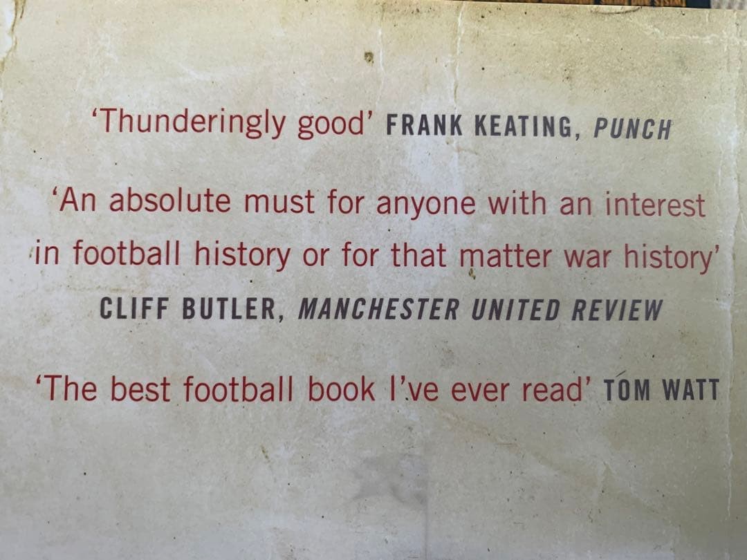 Unobtainable Soccer at War 1939-45 British Football WWII History 466 Pages