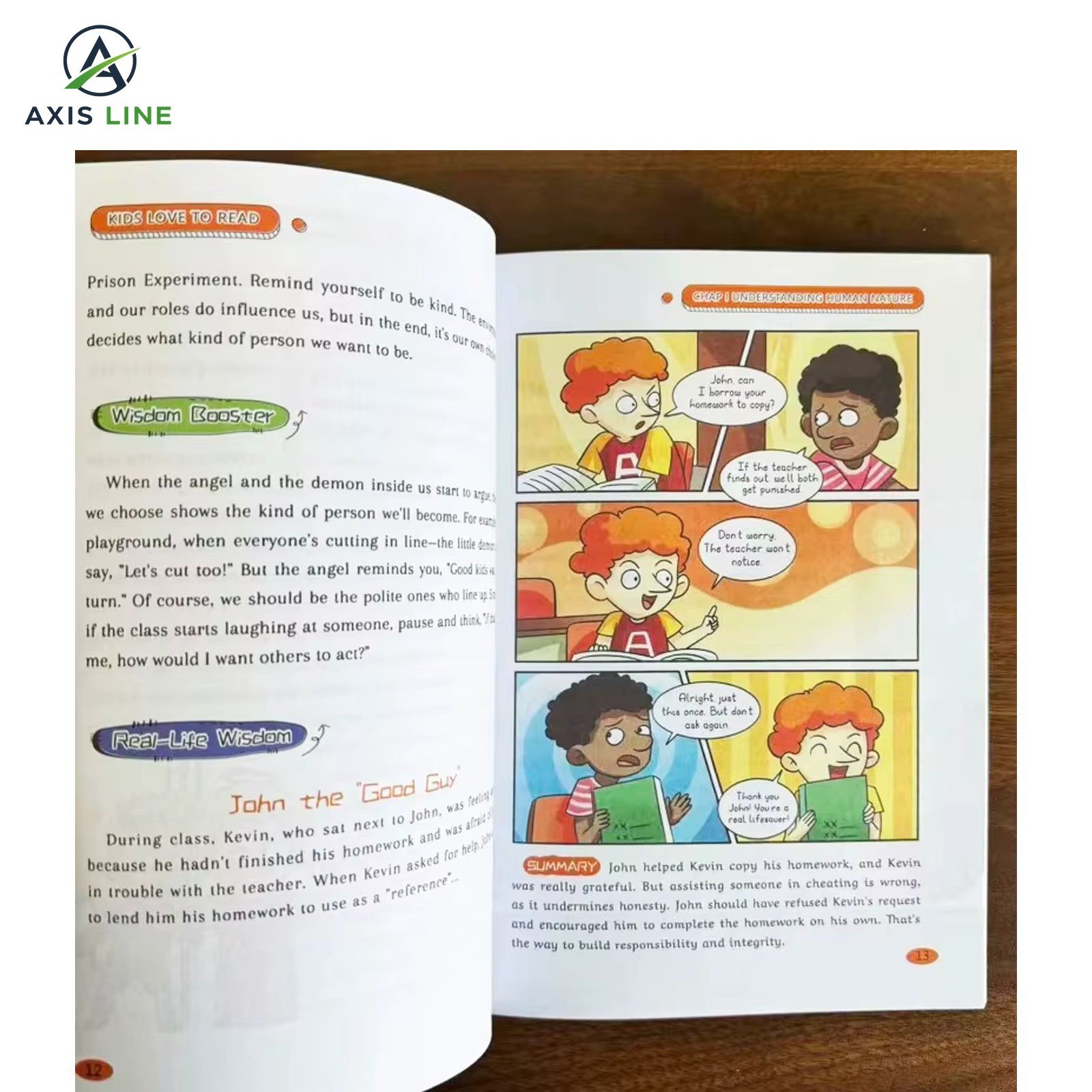 Murphy’s Law Learning Book for Kids 8-12 with 128 Pages Paperback Illustrated