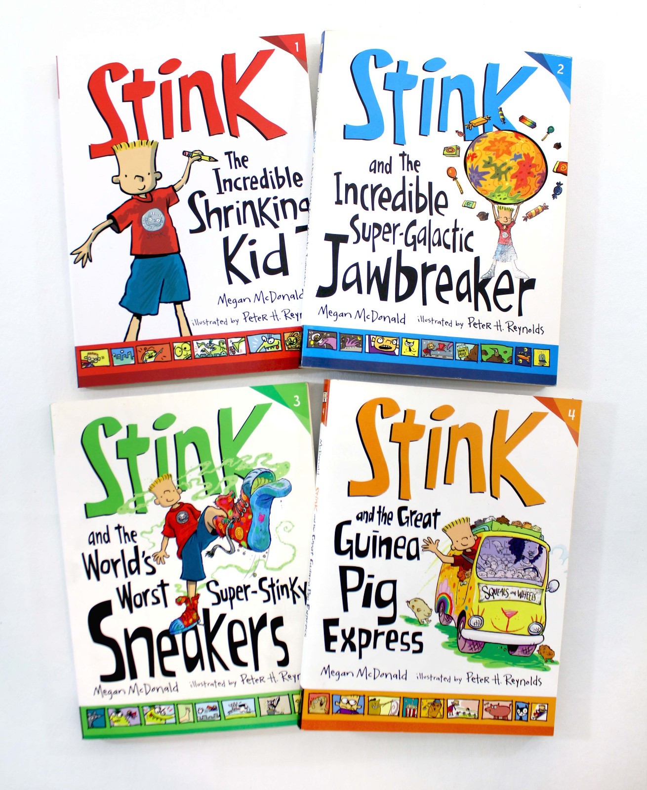 Lot 11 Judy Moody & Stink Series Paperback Early Chapter Books by Megan McDonald