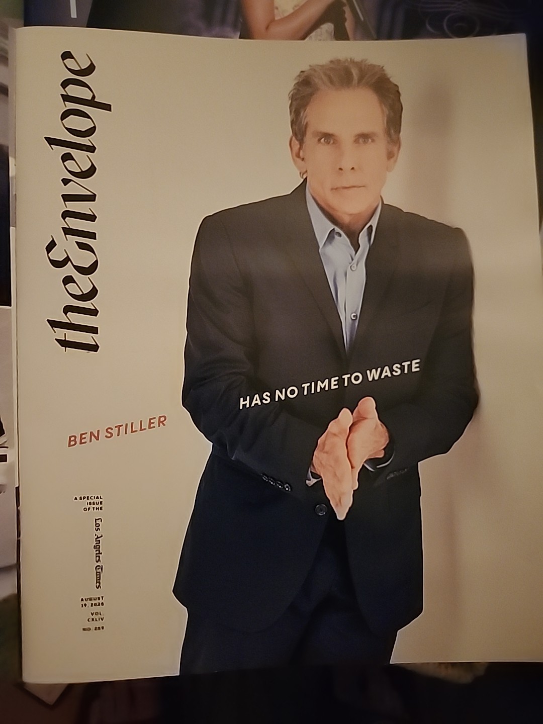LA Times The Envelope Magazine Severance Ben Stiller Andor Michelle Williams