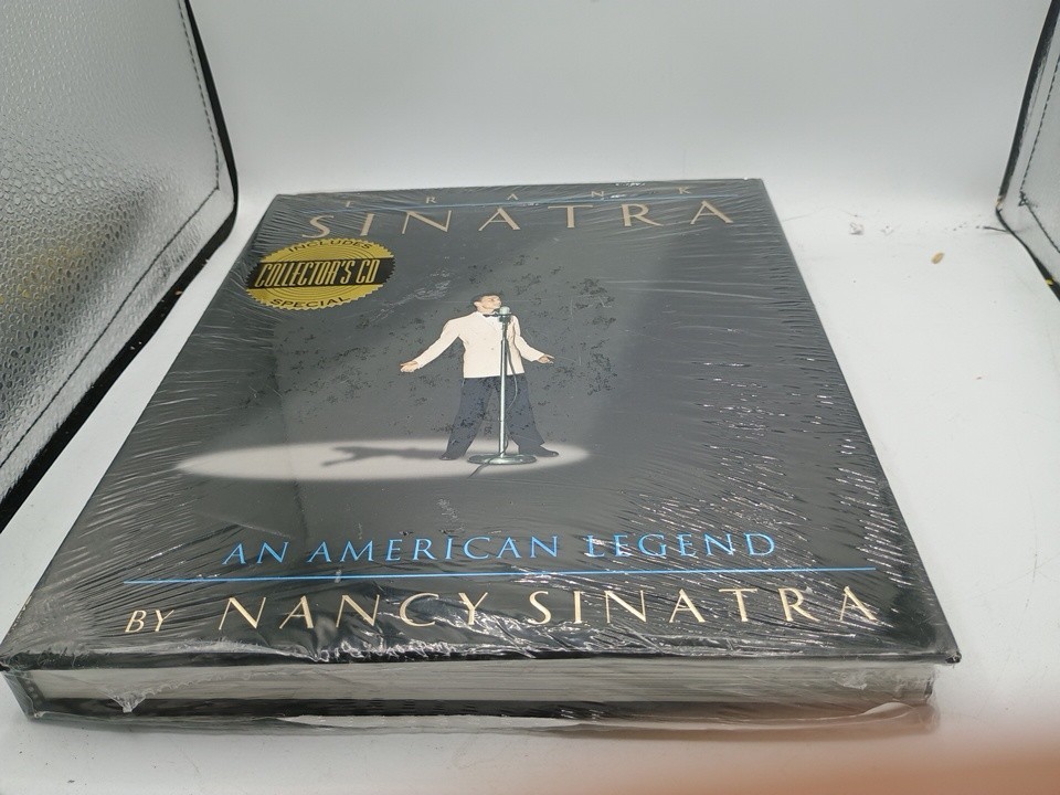 Frank Sinatra an American Legend HARDCOVER BOOK 360 PAGES w/CD~New In Plastic