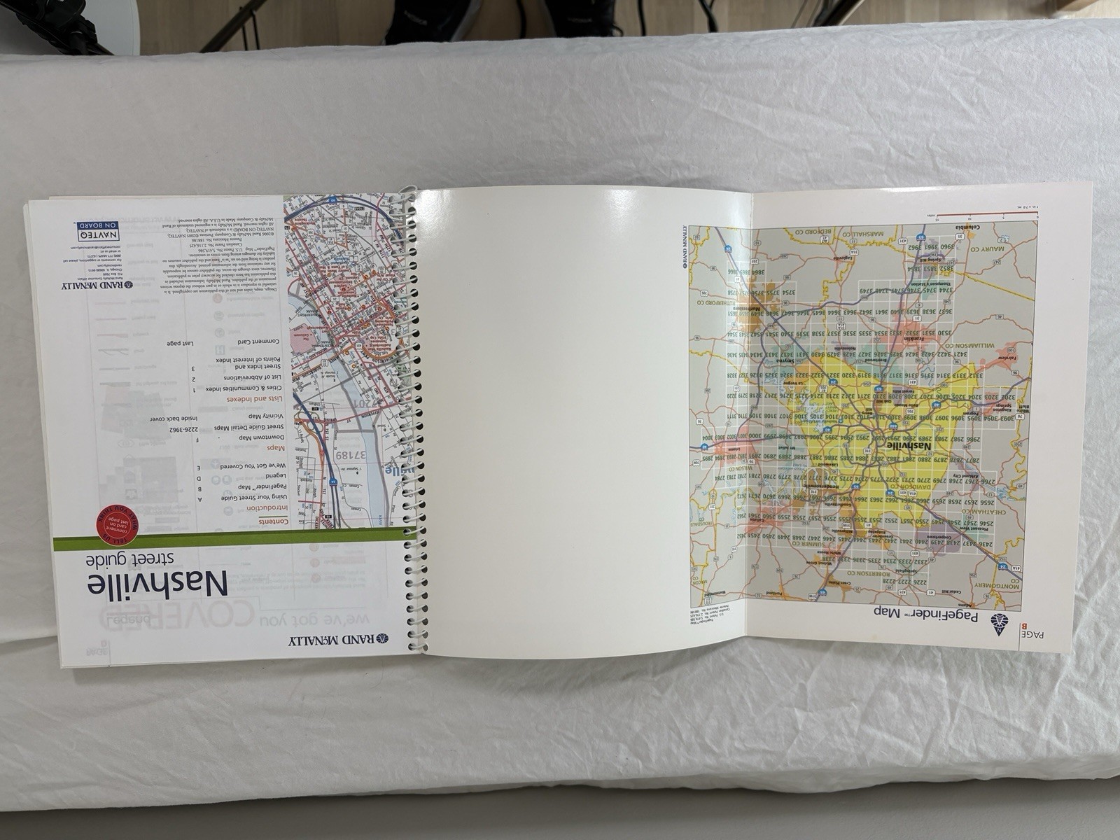 Rand Mcnally Nashville Street Guide 8th Edition: Hendersonville / Murfreesboro