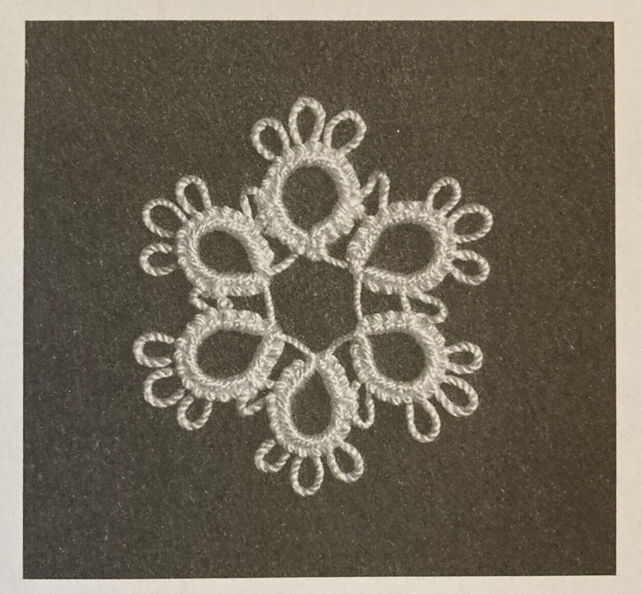 Vtg Rare Dover Needlework Series Easy Tatting book 1999 by Rozella F. Linden