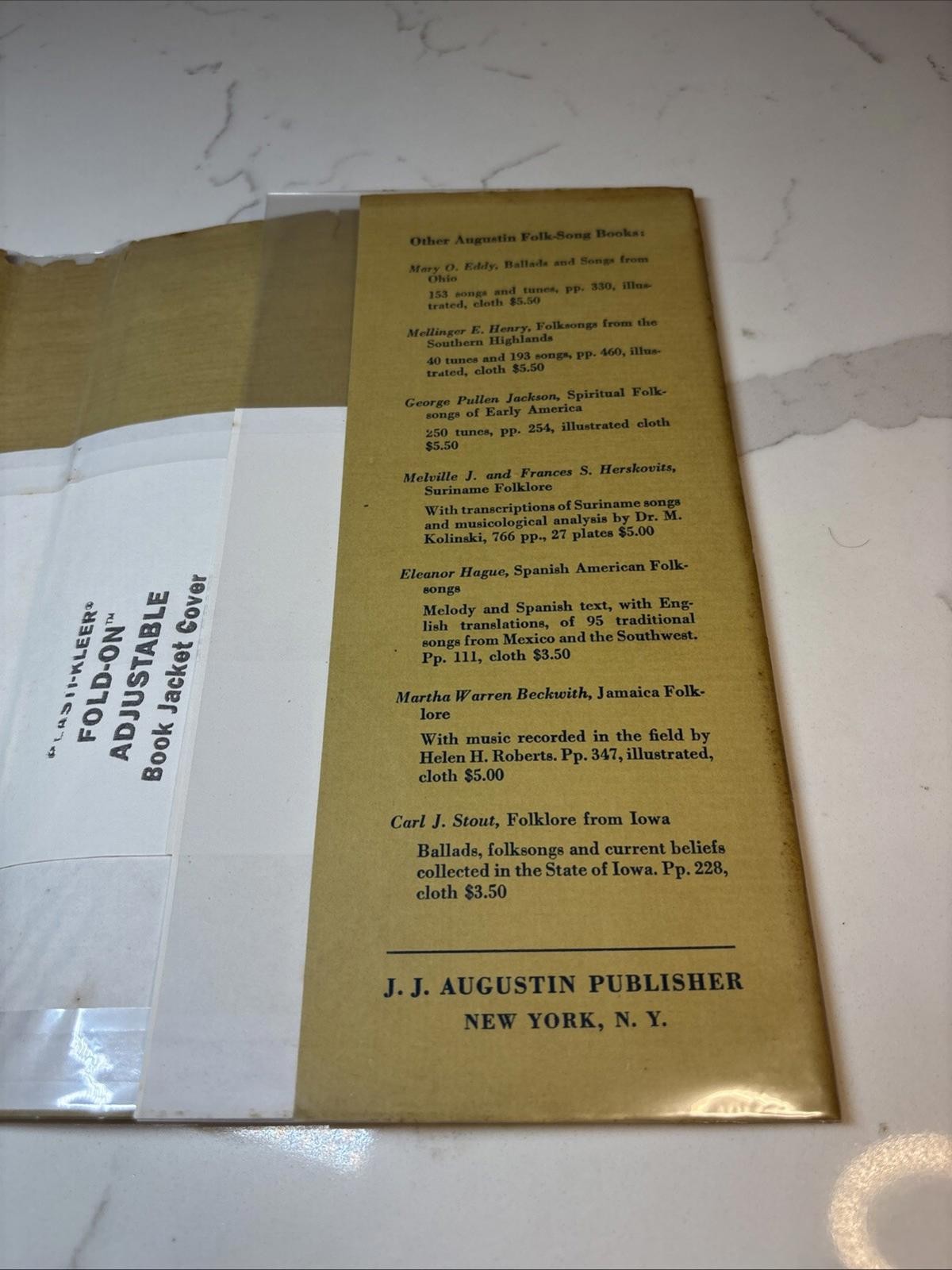 The Gift To Be Simple Edward Deming Andrews 1940 HC/Dj Vg 1st