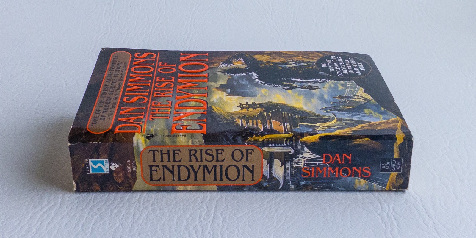 The Rise of Endymion Dan Simmons 1st Printing Bantam Spectra