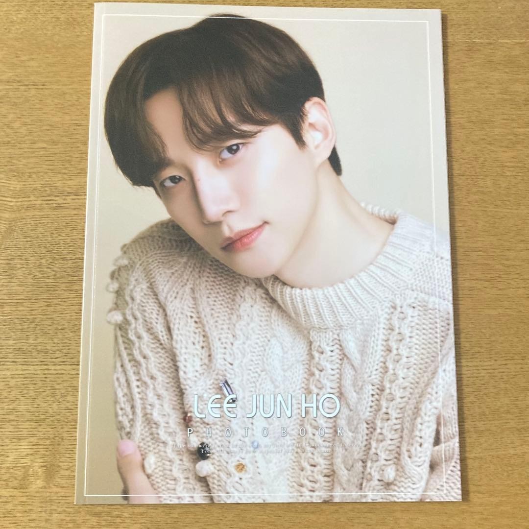 2PM Lee Jun Ho Photo Book 34 Pages Waterproof Korean Made 220x305mm
