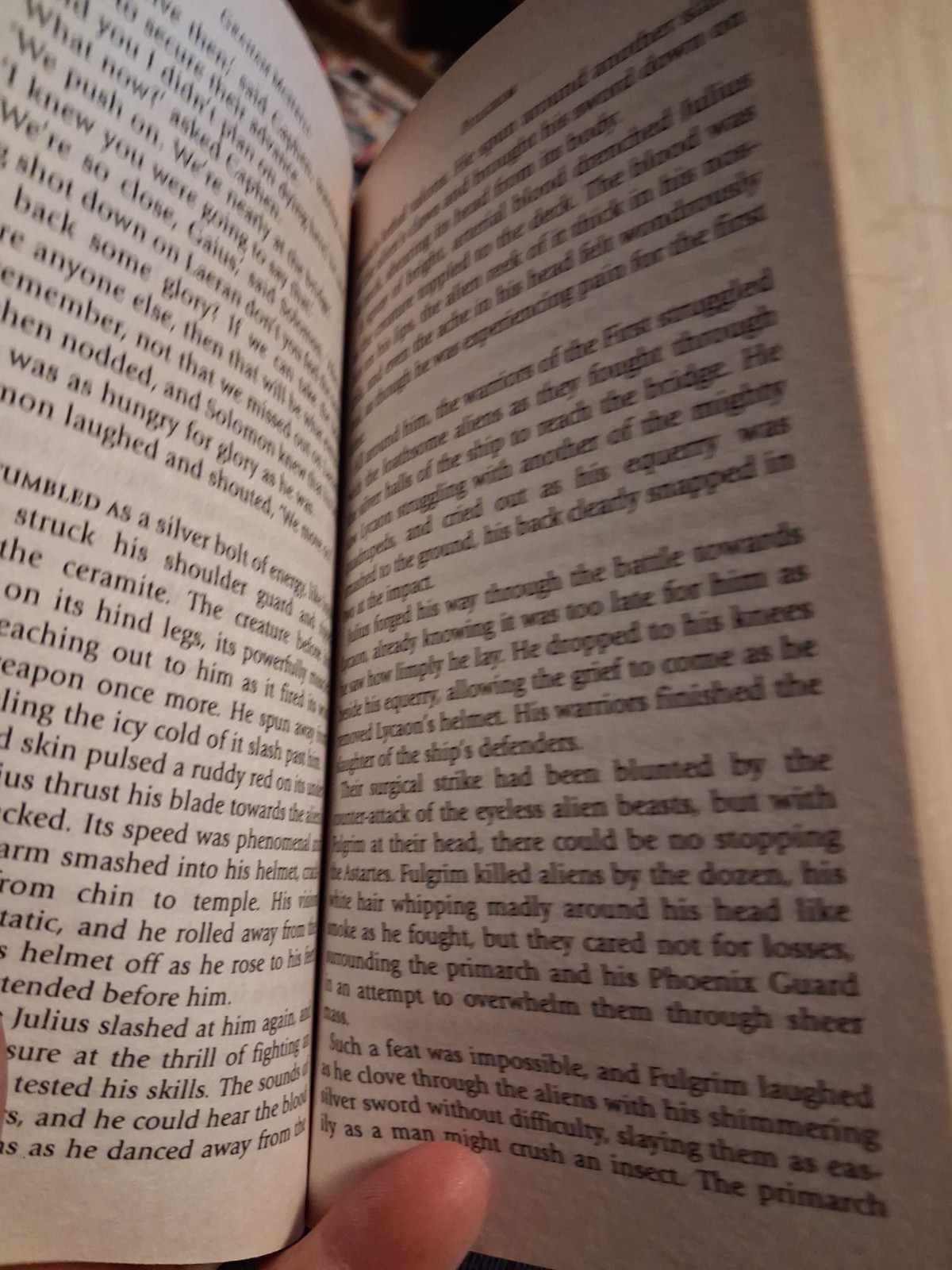 Fulgrim : Visions of Treachery by Graham Mcneill (2007, Mass Market)