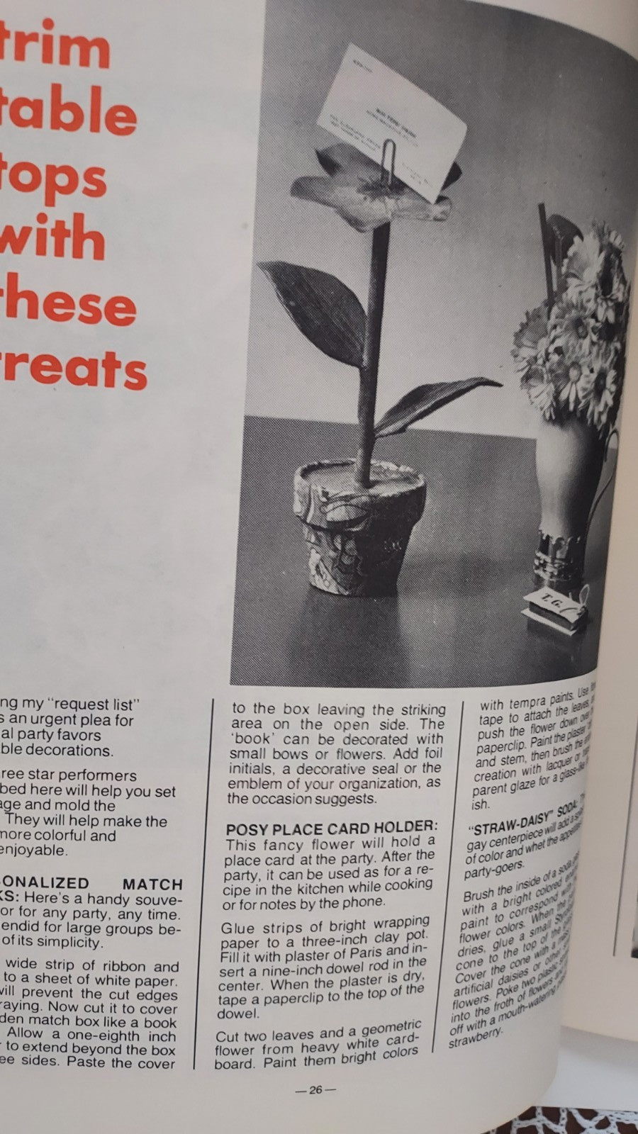 A Potpourri of Projects by Dusty Pilot Cleveland Press Craft Book Vintage 1974