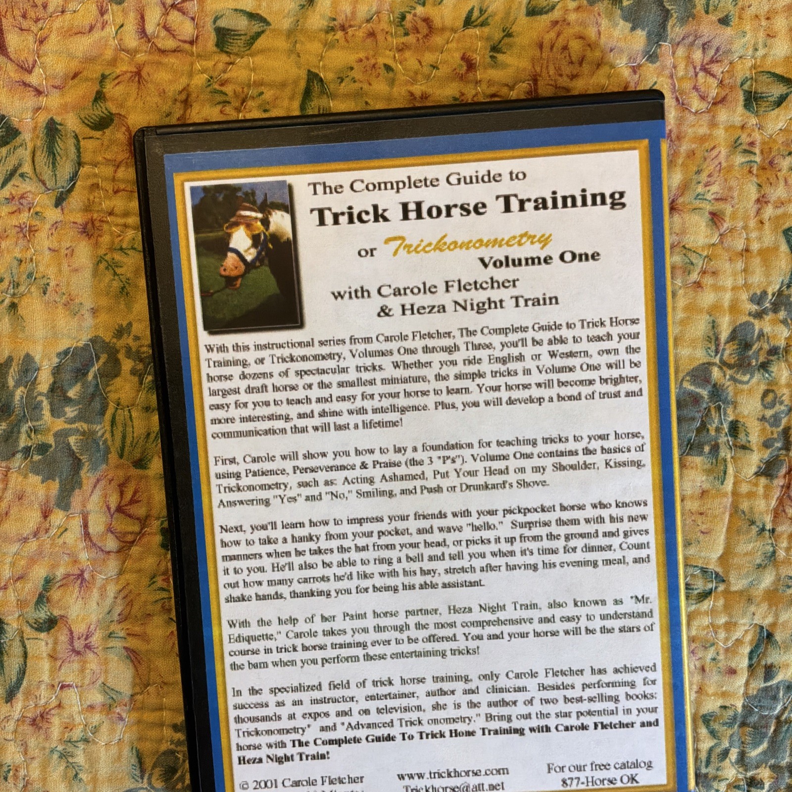 Trick horse training bundle – two books and three DVDs ￼ ￼