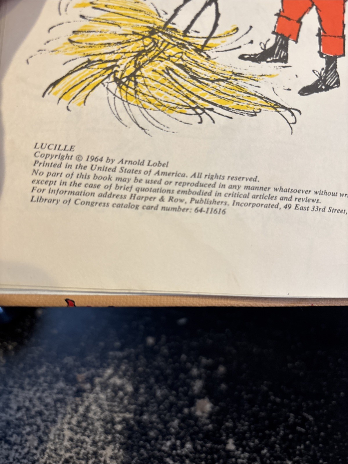 Lucille by Arnold Lobel (1964, Hardcover)