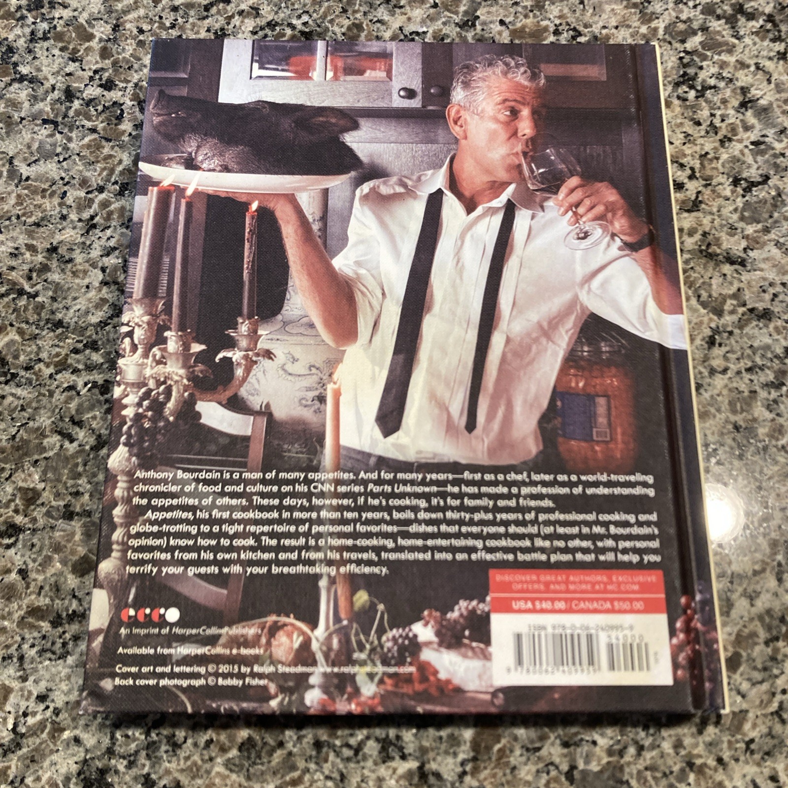 Appetites: A Cookbook – hardcover Bourdain, Anthony|Woolever, Laurie