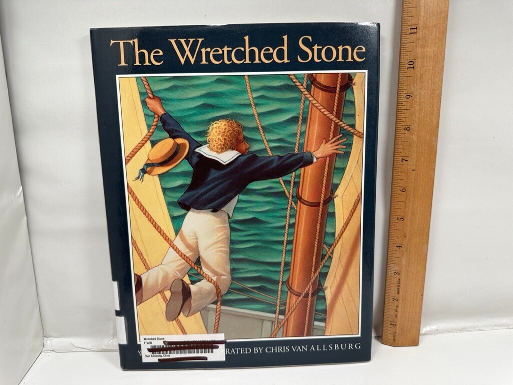 Lot of 6 Chris Van Allsburg Book Lot Ex-Lib Teacher Homeschool Reading HC