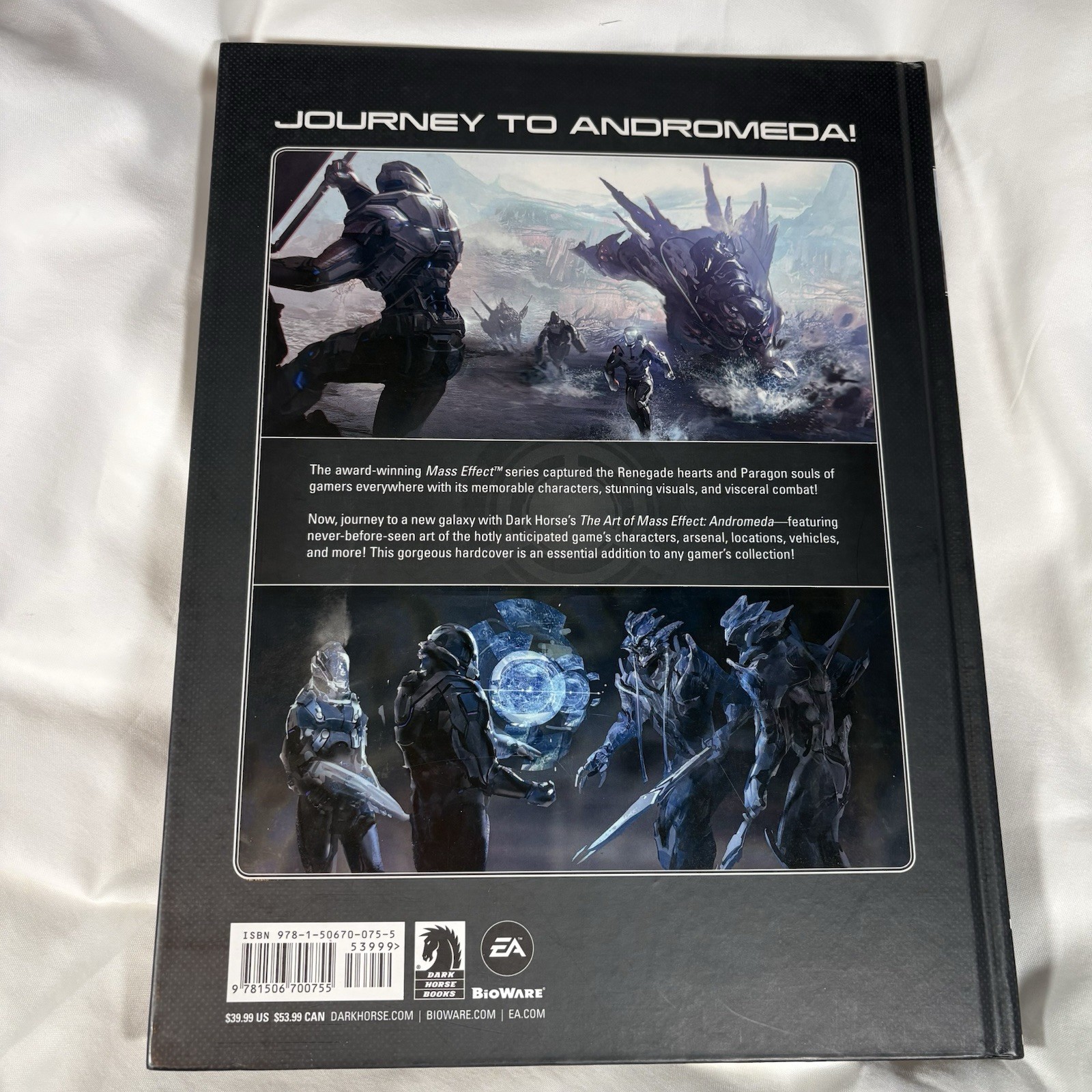The Art of Mass Effect Andromeda Bioware Hardcover Dark Horse – Excellent