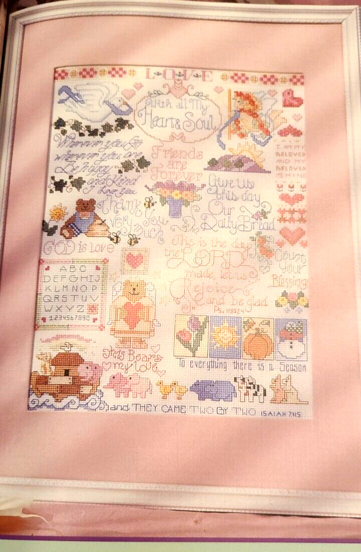 Donna Kooler’s 555 FABULOUS CROSS-STITCH PATTERNS Hardcover Book 128 Pages