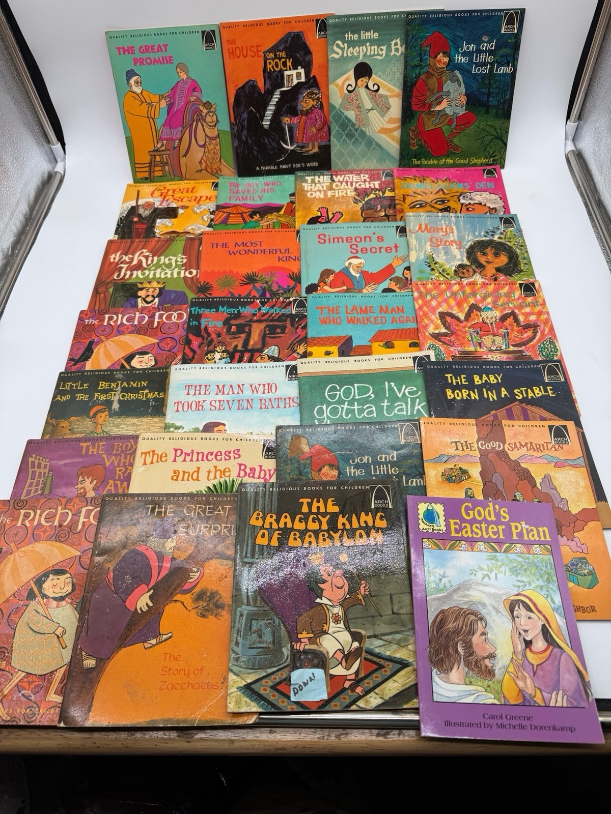 LOT (28) ARCH Quality Religious Books for Children VINTAGE 1960s-1970 Homeschool