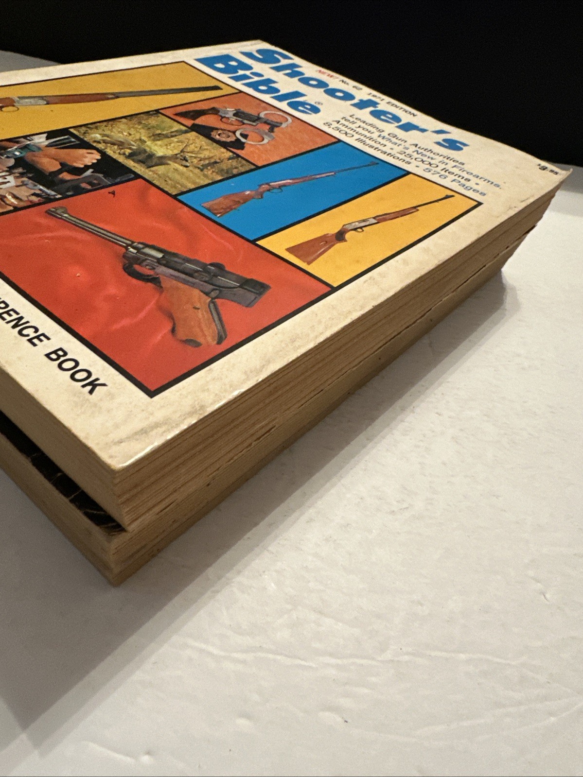 The Shooter’s Bible book lot 1971 1975 Vintage Firearms Reference Book