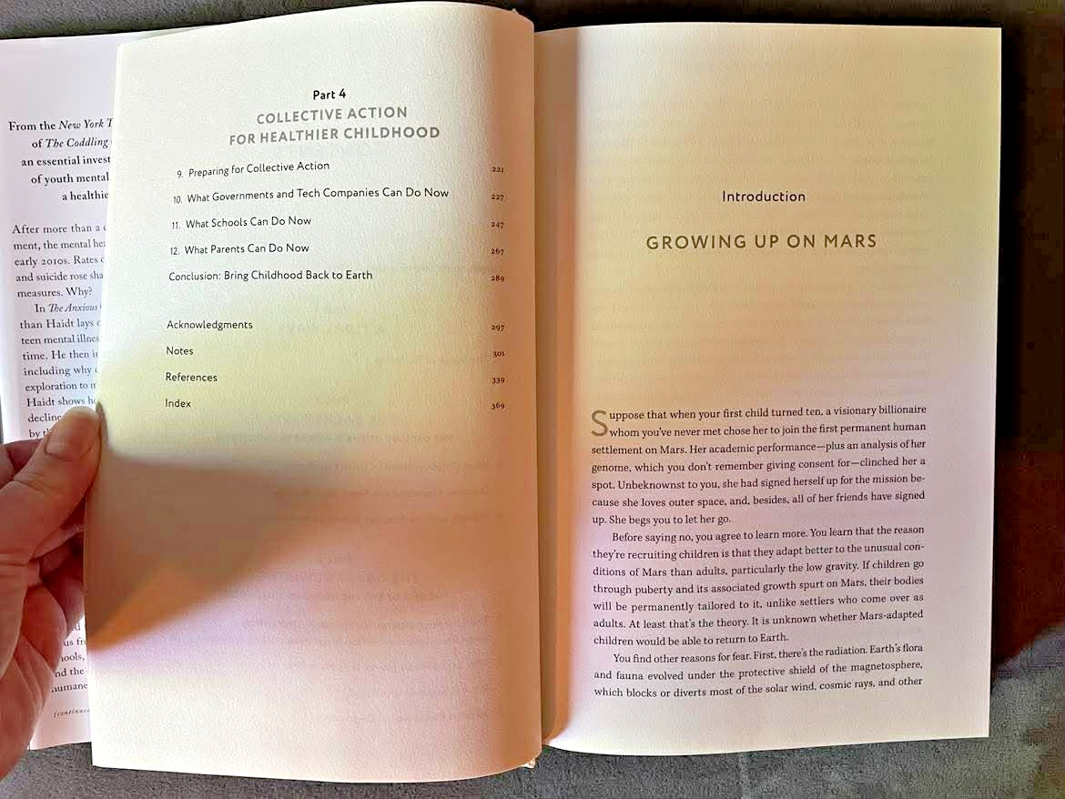 The Anxious Generation By Jonathan Haidt (Hardcover), Like New