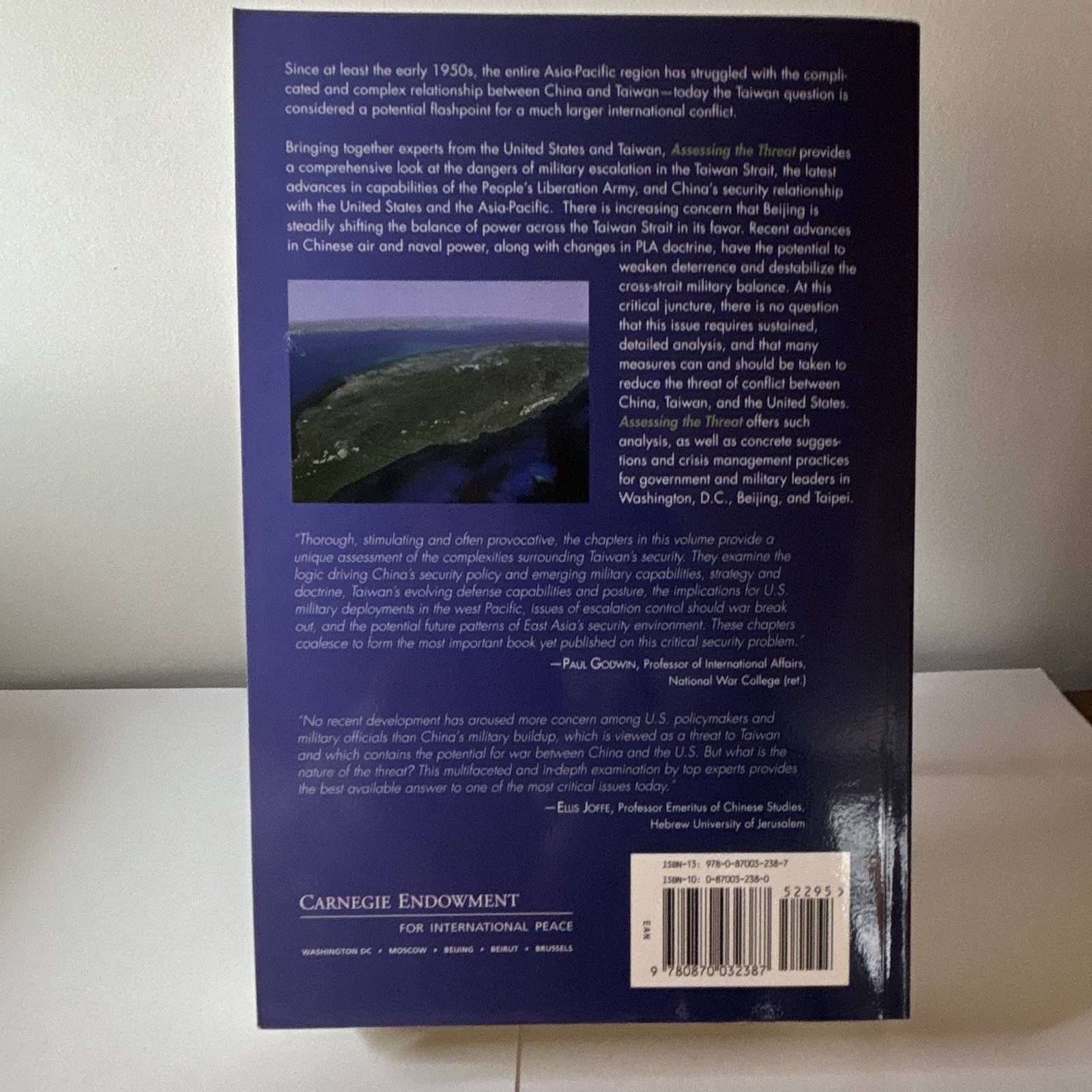 Assessing the Threat Chinese Military & Taiwan’s Security Paperback 2007