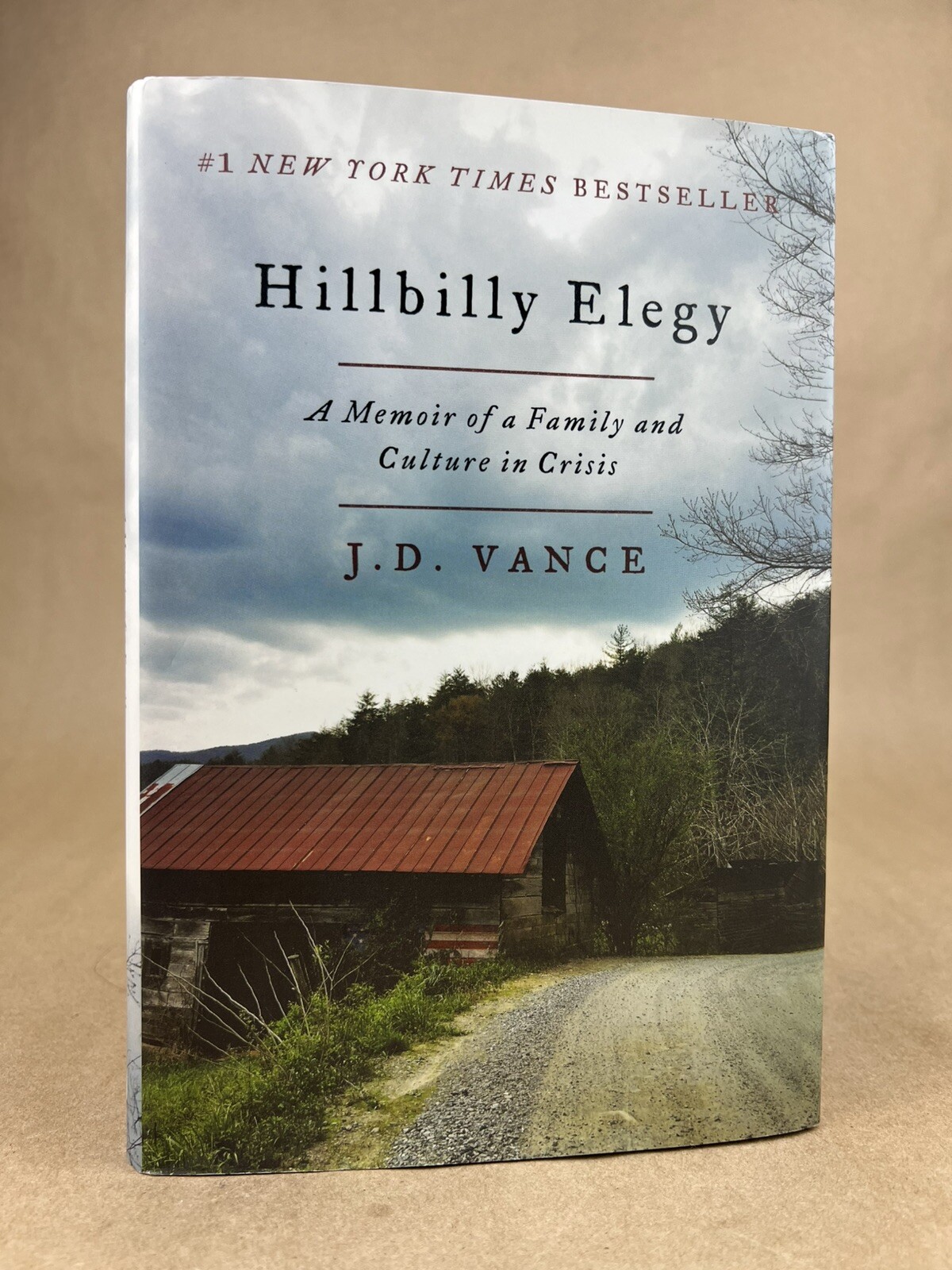 Hillbilly Elegy; J. D. Vance, Harper, 2016, First Edition, Early Printing, HC/DJ