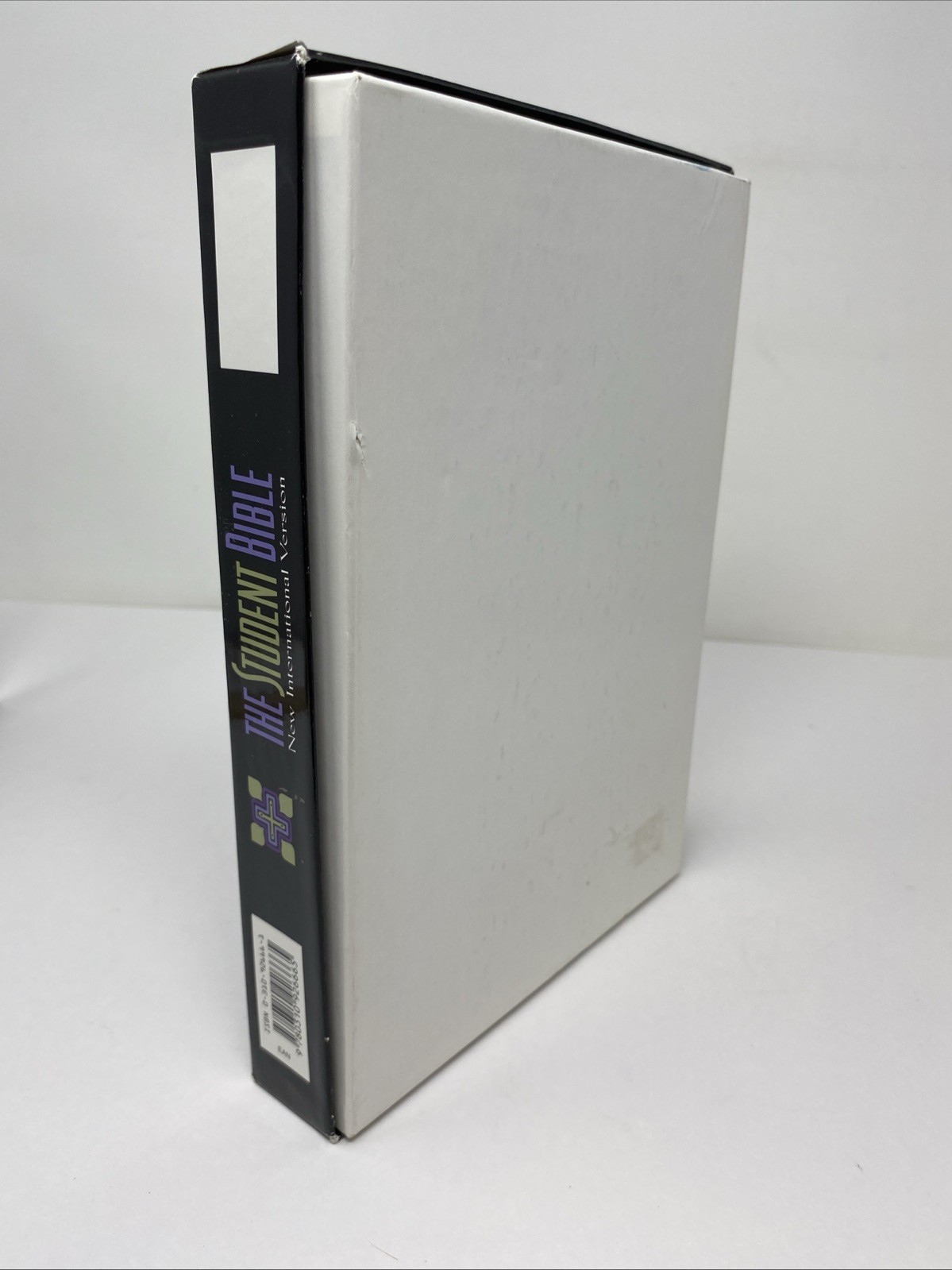 Student Bible NIV 1984 Burgundy Bonded Leather 2006 Print Clean Pages Box