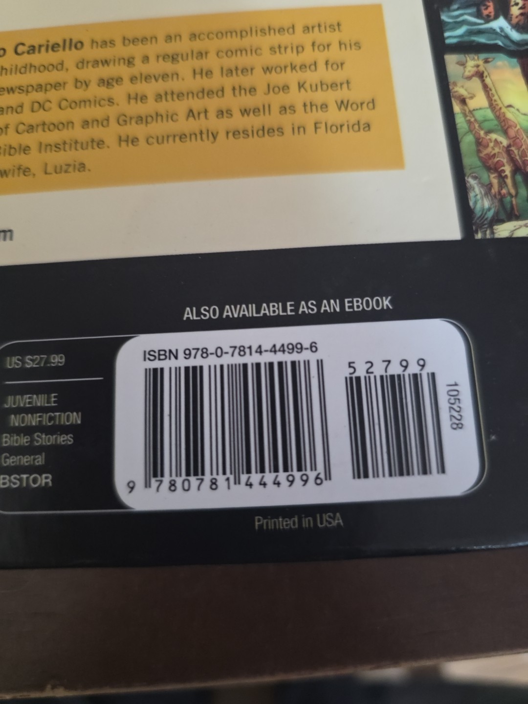 The Action Bible: GOD’S Redemptive Story by Sergio Cariello (English) Hardcover