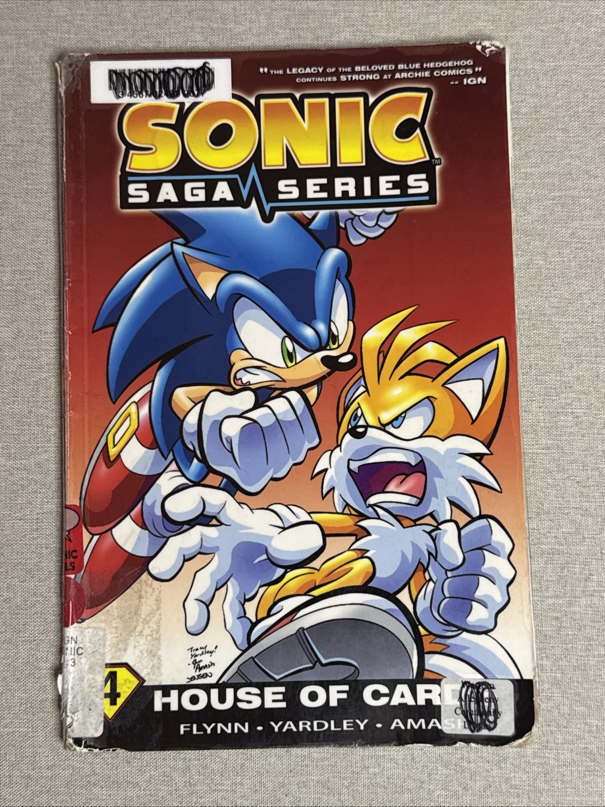 Sonic Saga Series 4: House of Cards by Sonic Scribes Staff (2013, Trade…