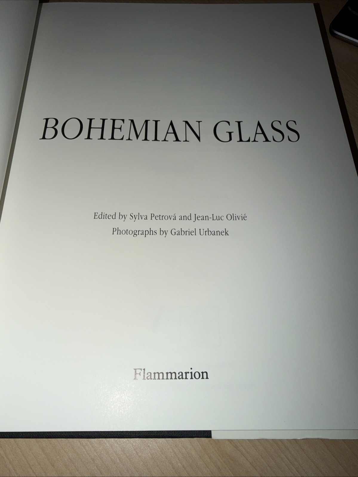 BOHEMIAN GLASS Petrova & Olivie Hardcover Book Collector Color Photos History