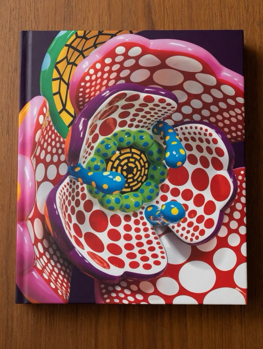 CLEAN NEW FRESH CLEAN Yayoi Kusama I Spend Each Day Embracing Flowers POLKA DOTS