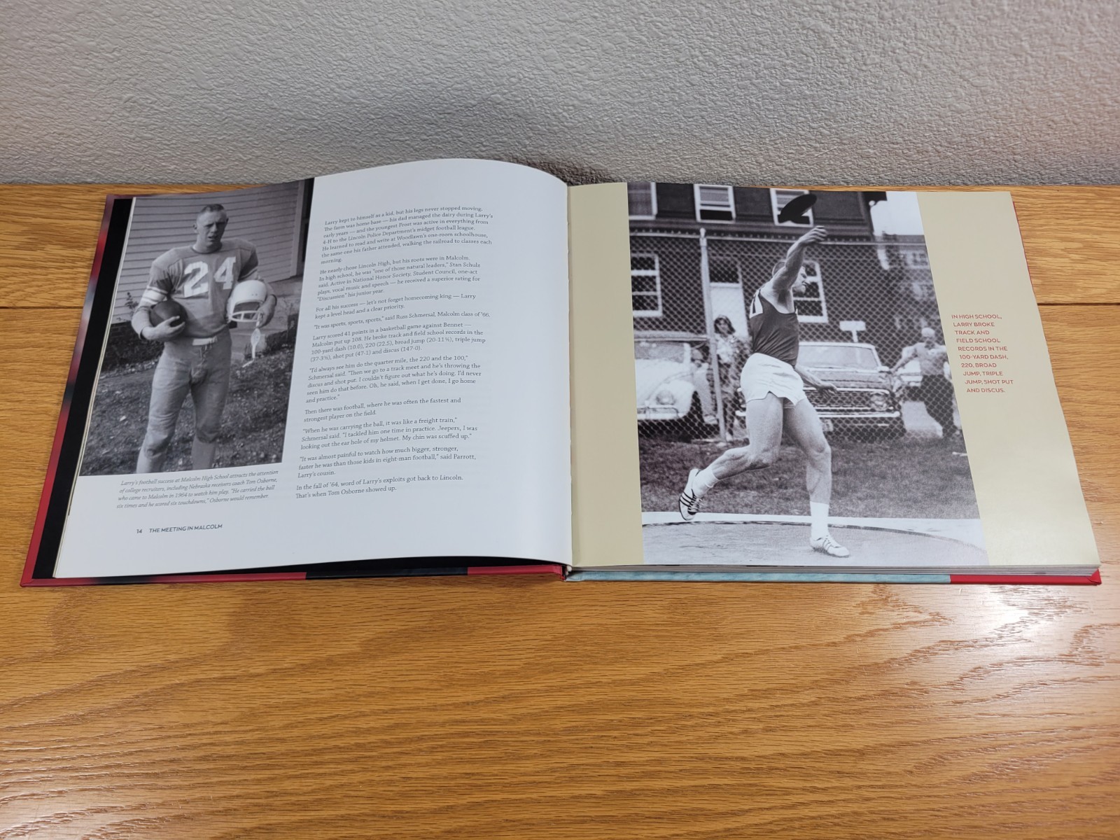 Nebraska Cornhuskers Hardcover Book Scott Frost : A Husker’s Journey Home (2018)