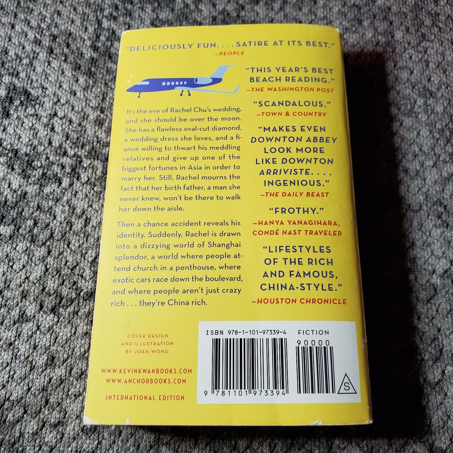 China Rich Girlfriend Kevin Kwan 2015 Fiction Paperback Book
