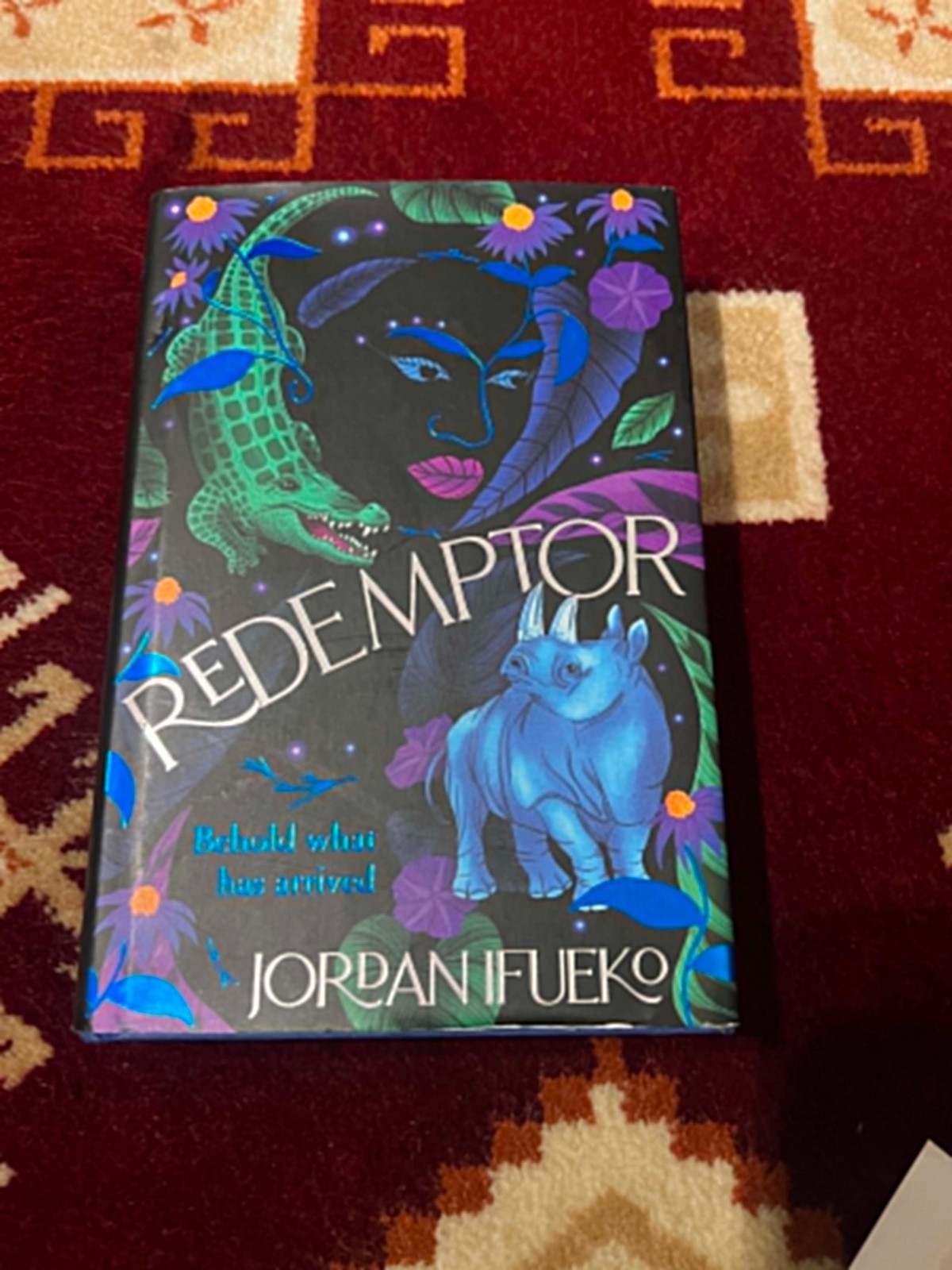 Redemptor by Jordan Ifueko – Fairyloot – Sprayed Edges Hardcover