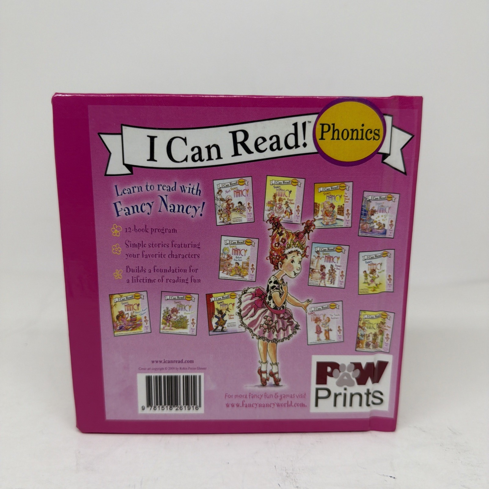 Fancy Nancy’s Fantastic Phonics- Short & Long Vowel Sounds- 12 Bks In 1 Reader