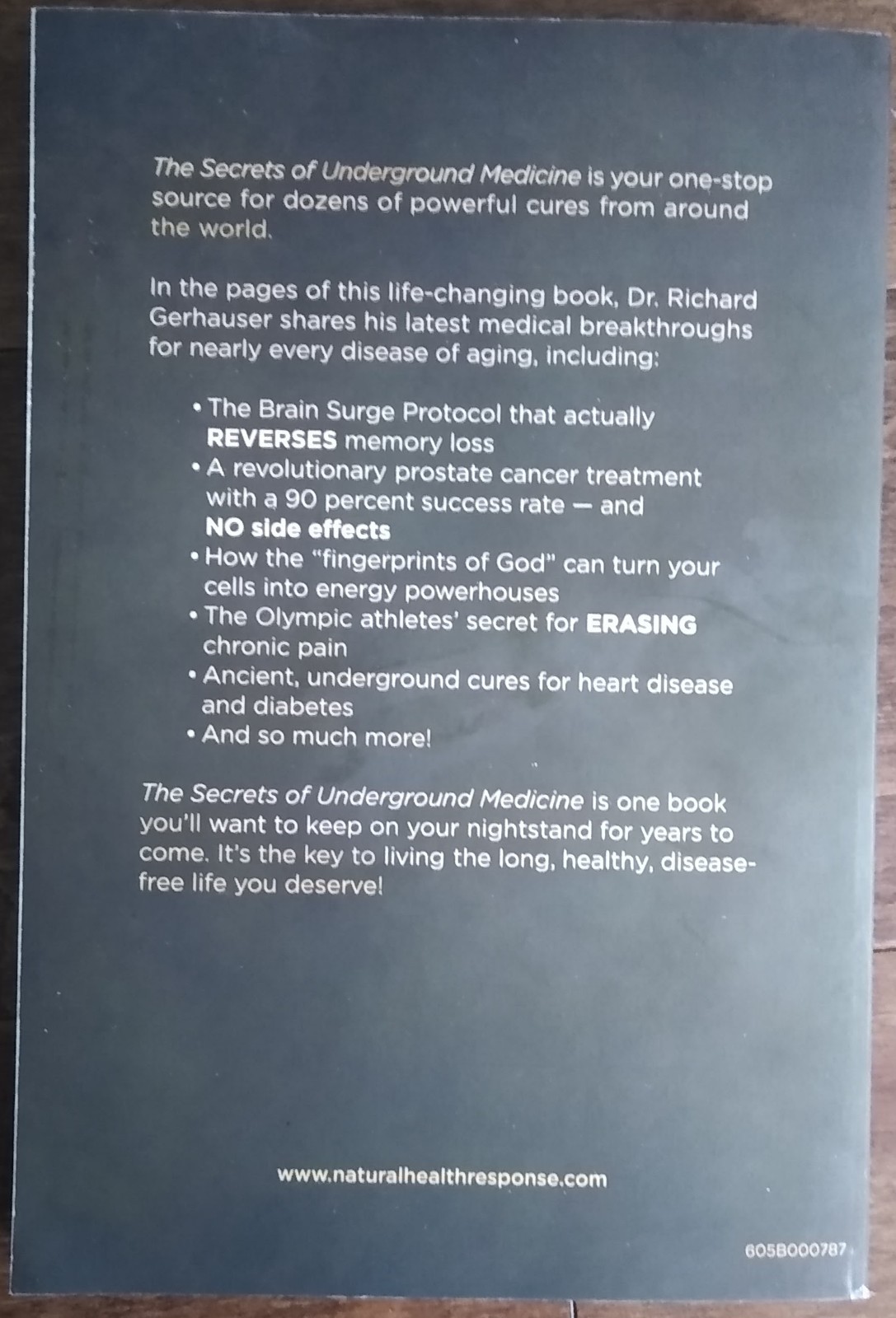 The Secrets of Underground Medicine by Dr. Richard Gerhauser, M.D.