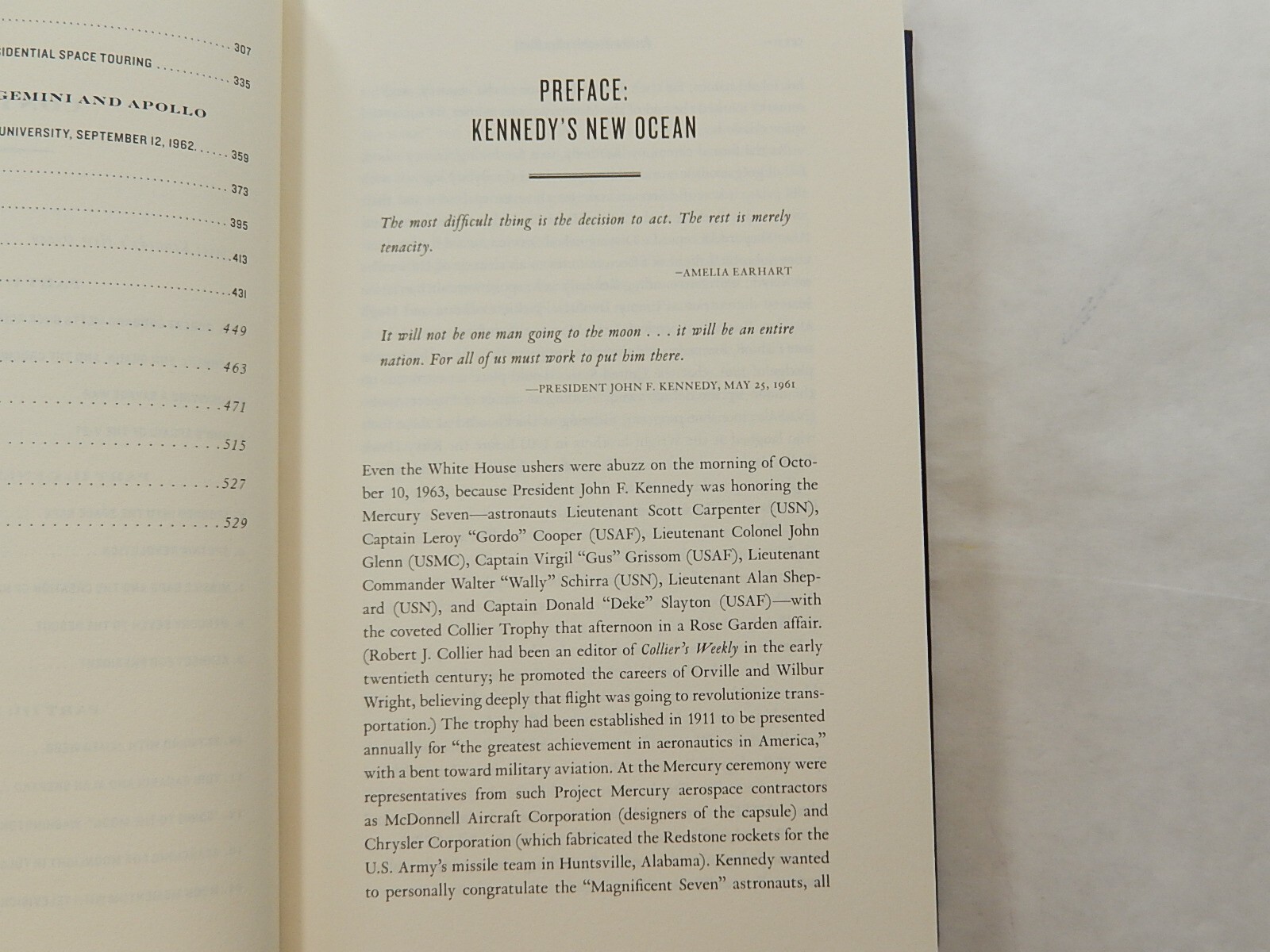 American Moonshot: John F. Kennedy & the Space Race by Douglas Brinkley, SIGNED