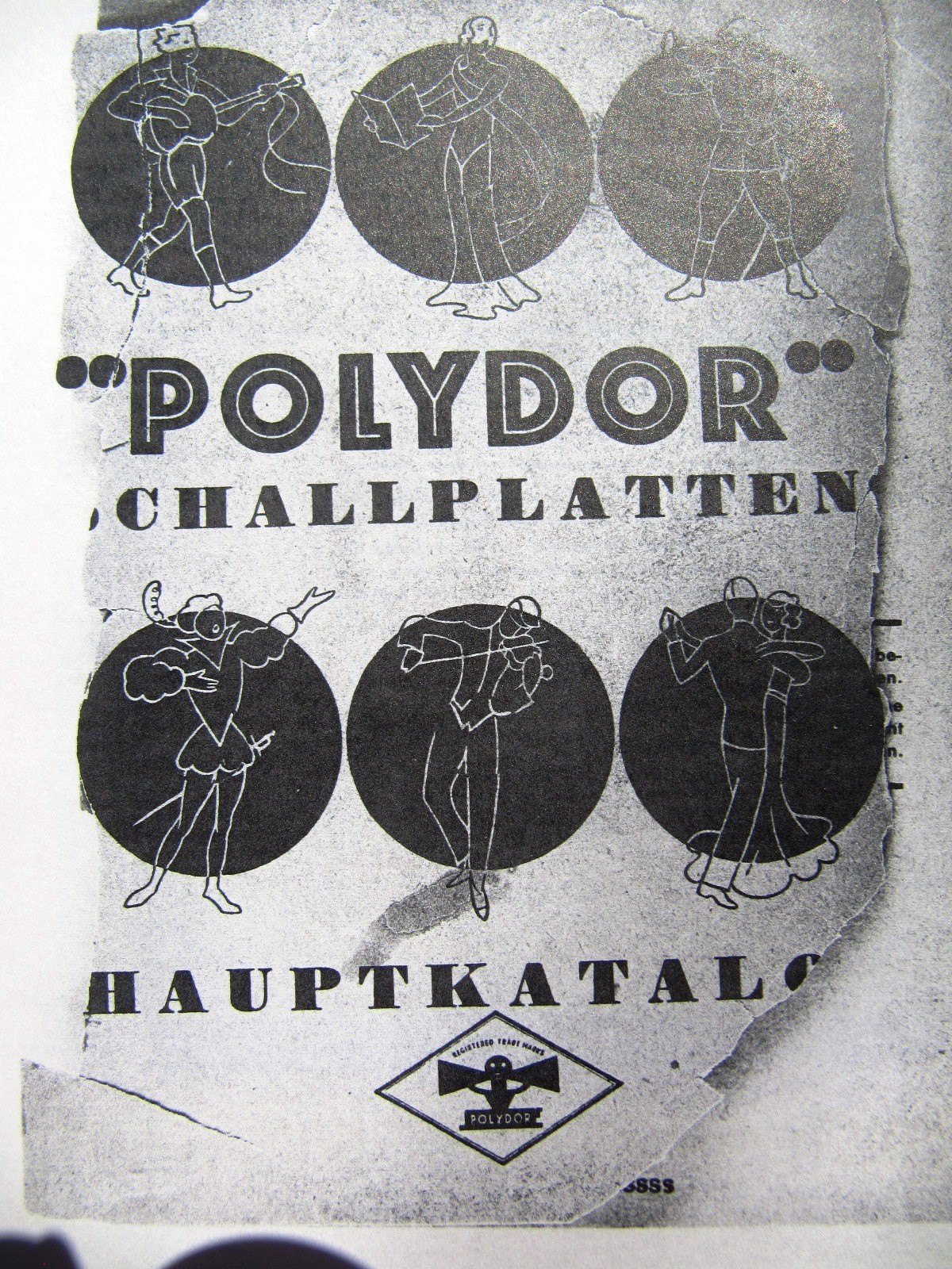 1935 GERMAN POLYDOR Schallplatten HAUPTKATALOG RECORD Main Catalog Xerox Copy