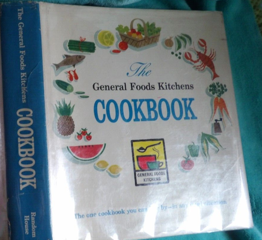 1959 The General Foods Kitchens Cookbook 436 pages 1st Print with Dust Jacket