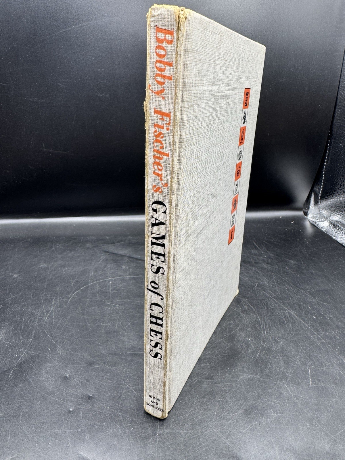 Bobby Fischer’s Games of Chess (1959, Hardcover) First Print