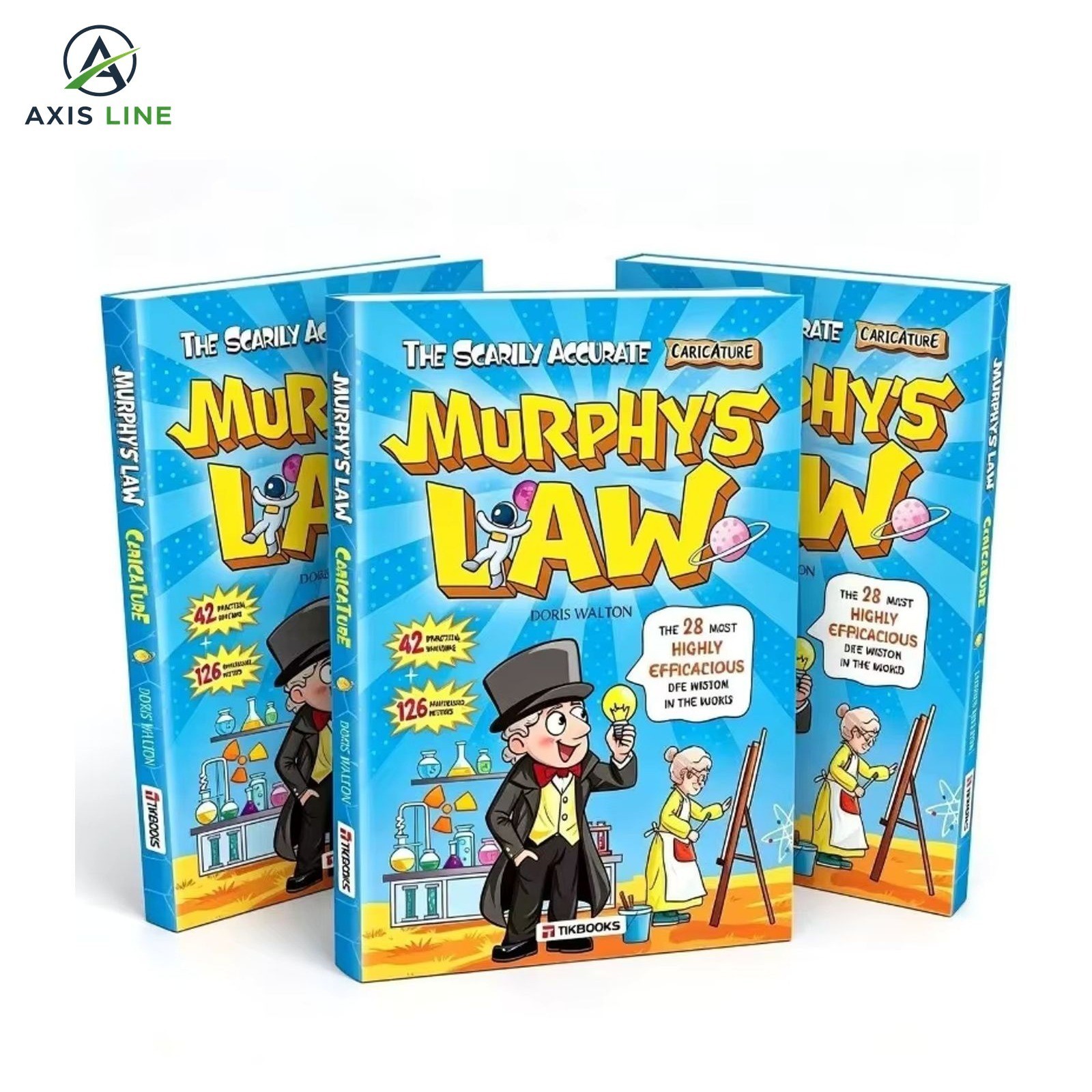 Murphy’s Law Learning Book for Kids 8-12 with 128 Pages Paperback Illustrated
