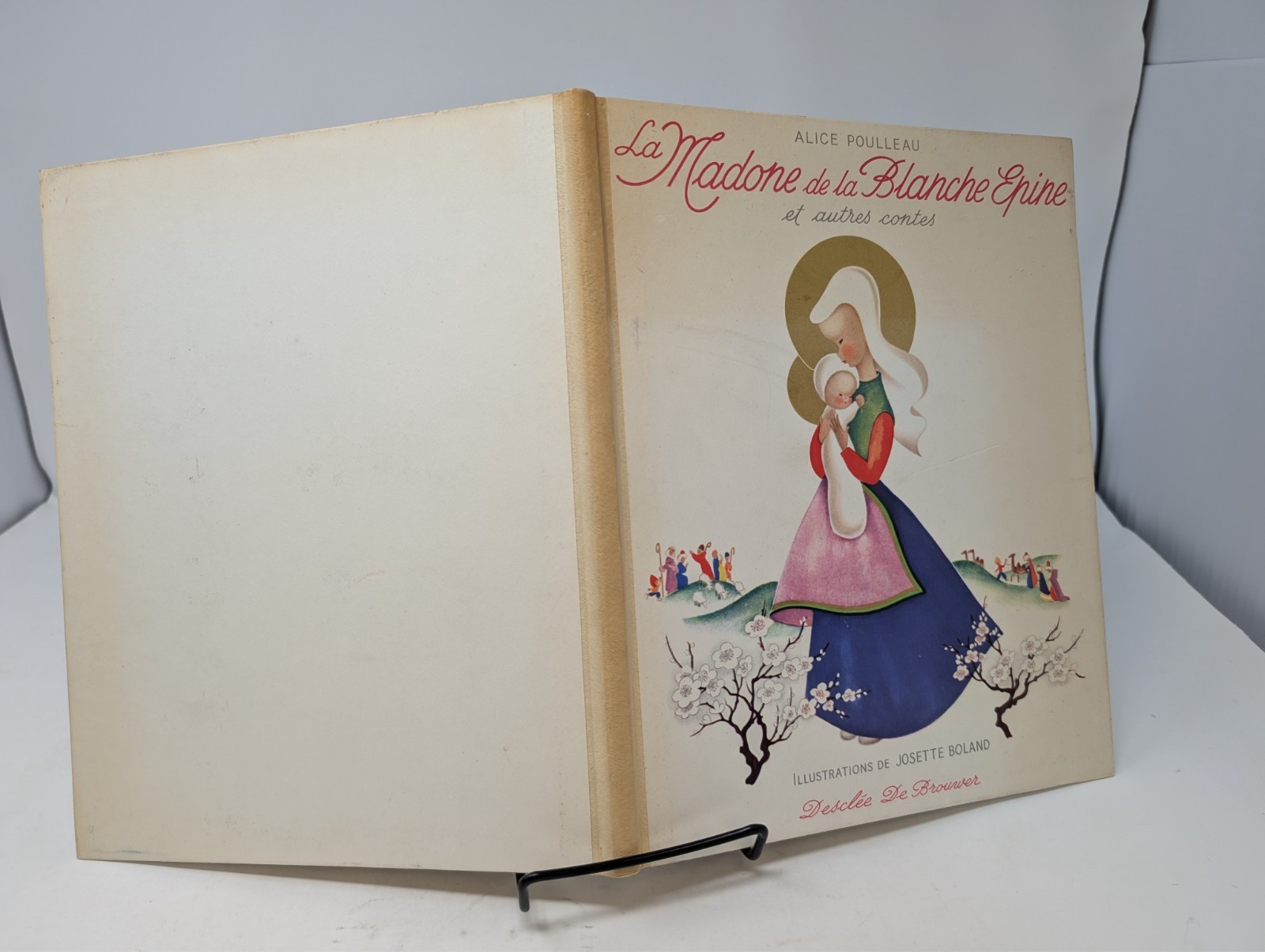 1957 LA MADONE DE LA BLANCHE EPINE by Alice Poulleau – In French – US SHIPS FREE