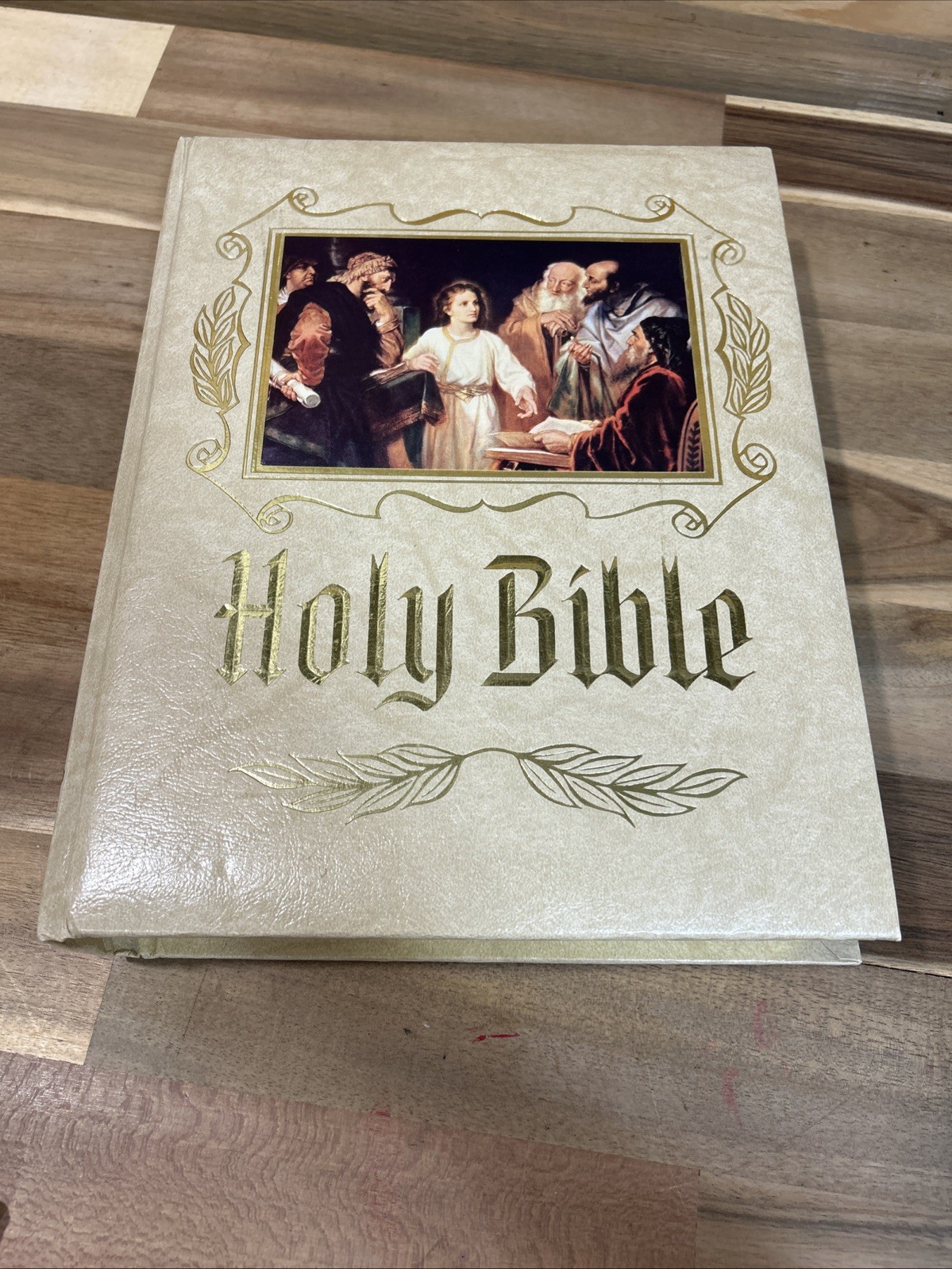 Vintage Holy Bible Catholic Heirloom Family Edition 1979-1982 Wonderful Condi