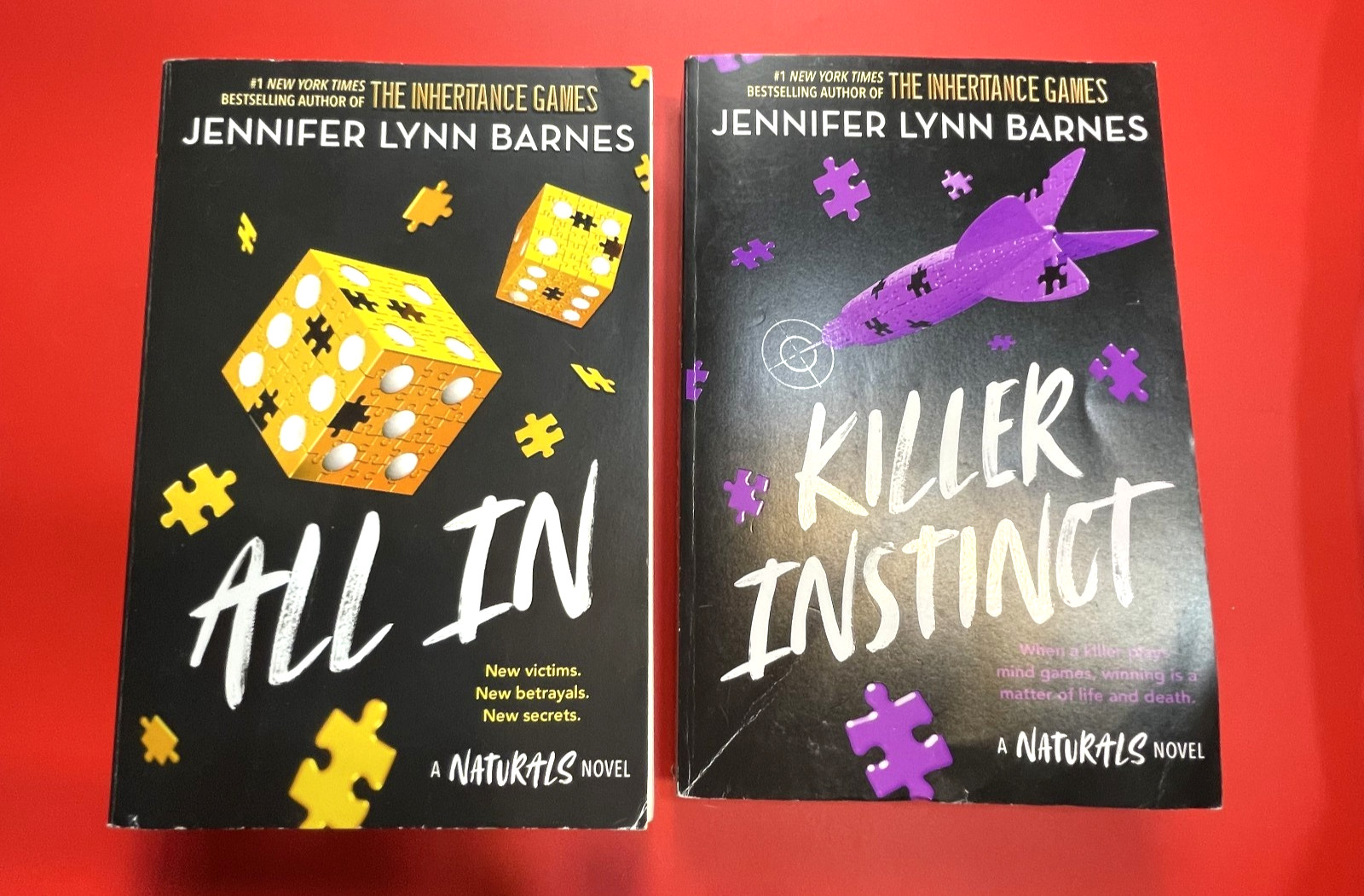 Jennifer Lynn Barnes Book Lot of 2