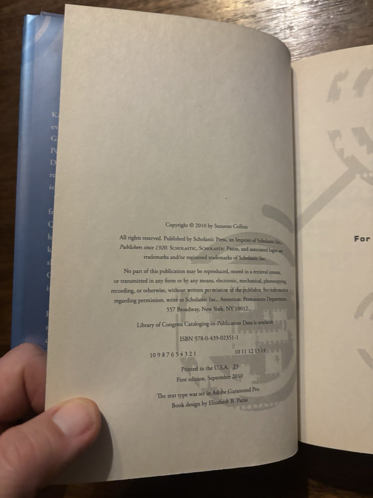 Mockingjay by Suzanne Collins 1st Edition First Printing 2010 Hardcover