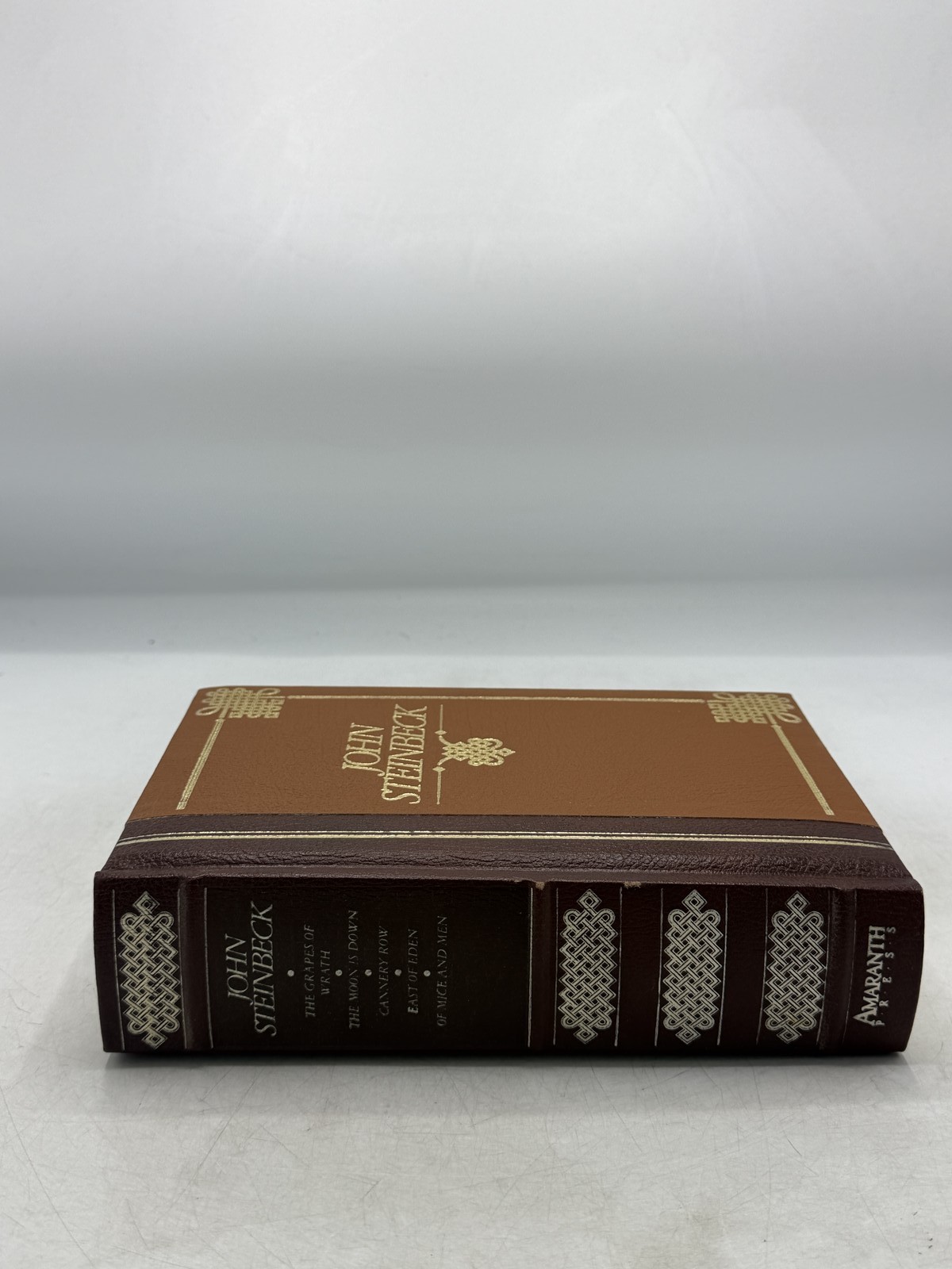 John Steinbeck Collected Works Bonded Leather Easton Press Style The Grapes of