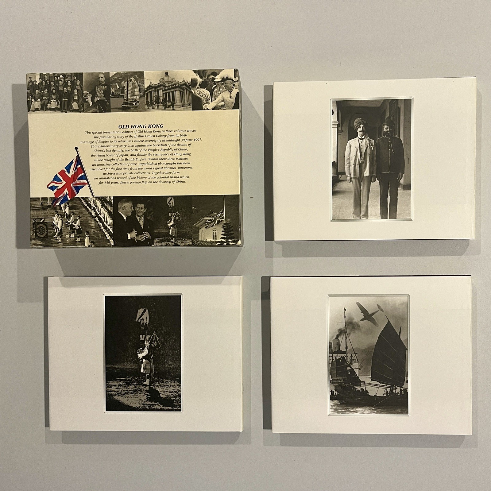 Old Hong Kong in Three Volumes by Trea Wiltshire (2003 Boxed Set Edition)