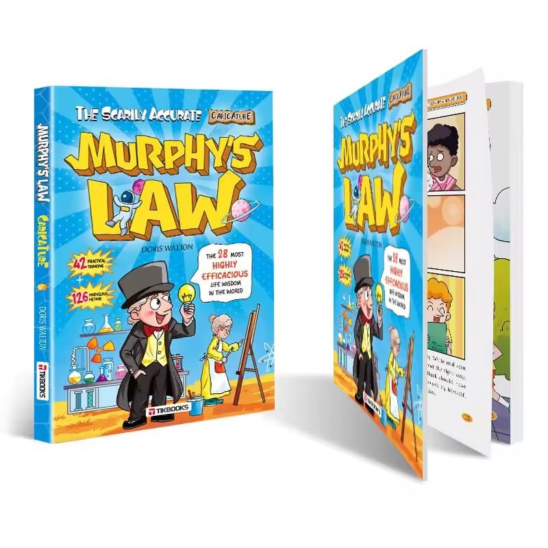 Murphy’s Law Comic Book Kids 8-12 Illustrated Paperback 128 Pages