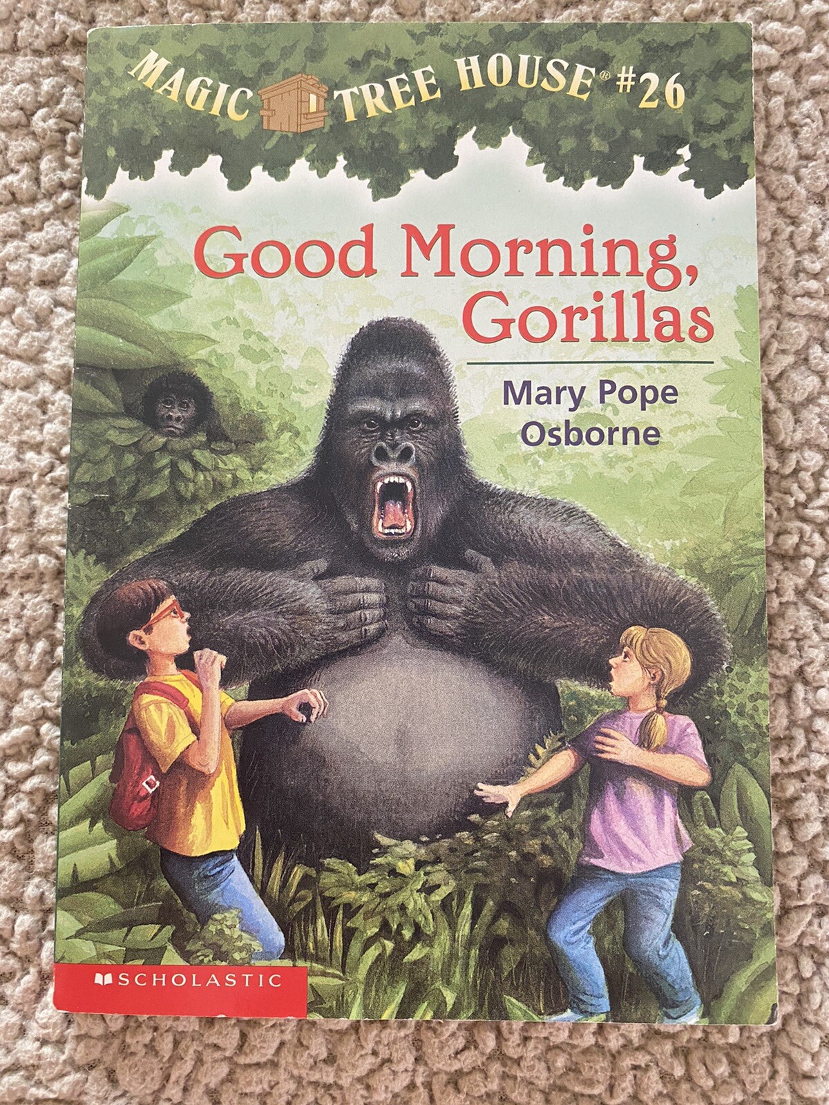 Good Morning, Gorillas by Sal Murdocca and Mary Pope Osborne ( Magic Tree House)
